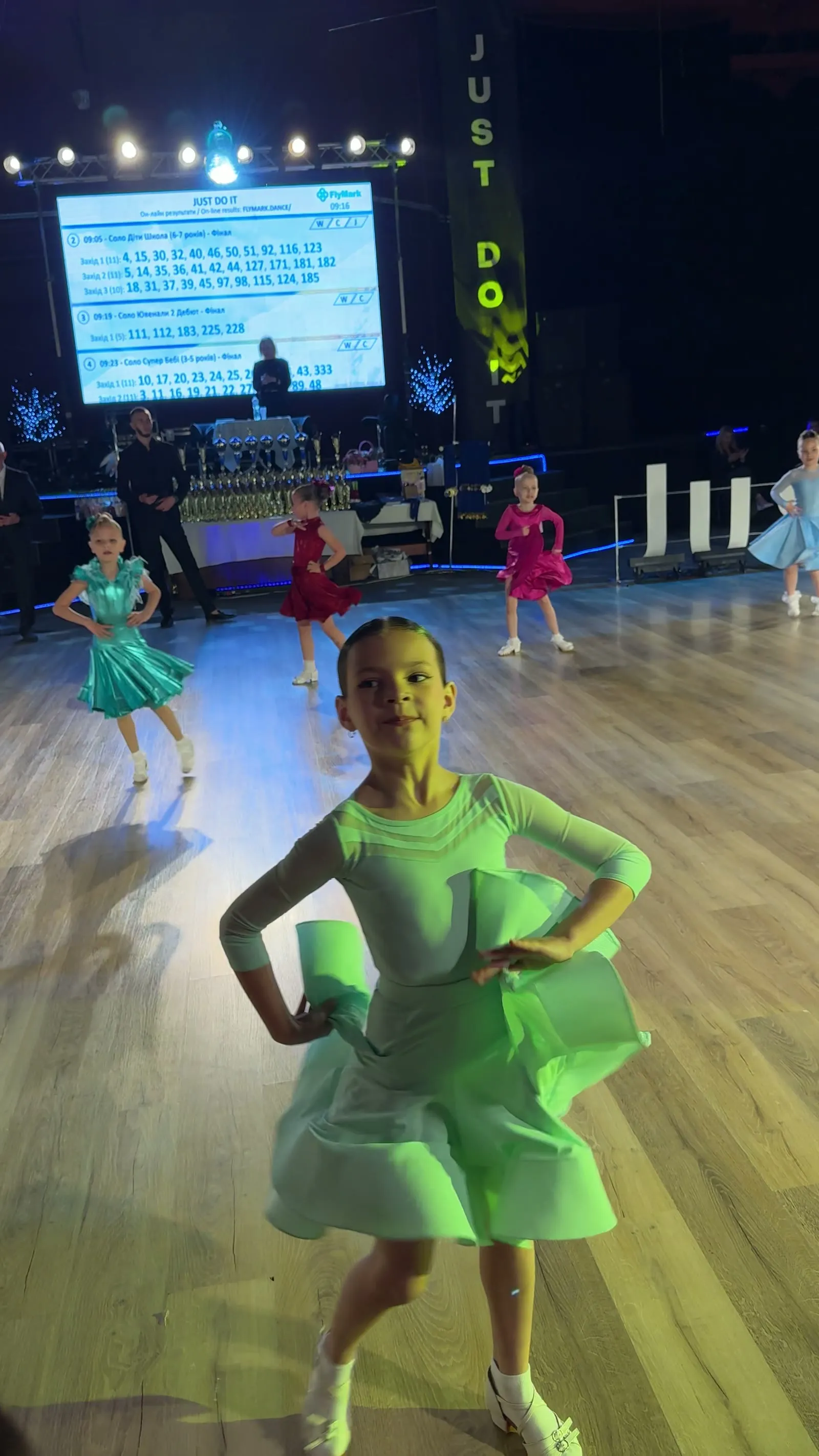 Учениця Dance Style VDN на турнірі зі спортивно-бальних танців у Дніпрі